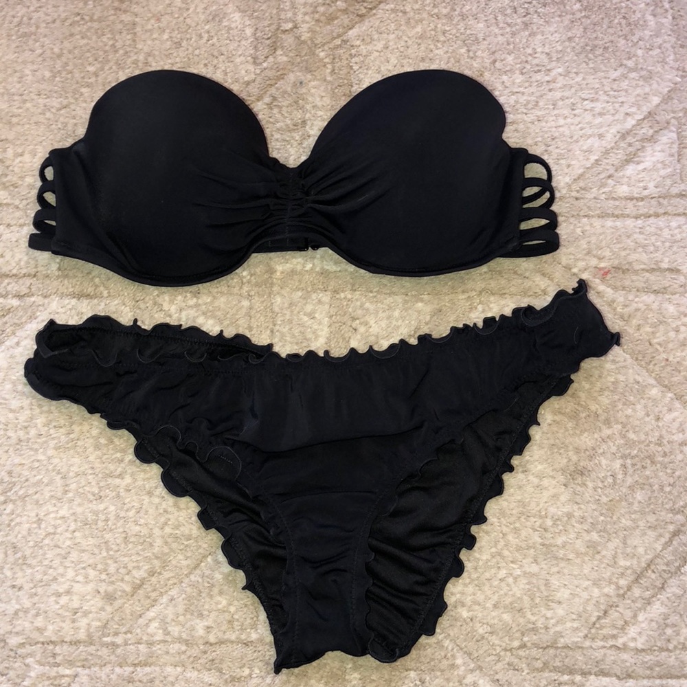 black bikini